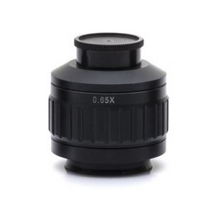 Optika Kamera-Adapter C-Mount M-620.2, f. 2/3" Sensor, 0.65x, fokussierbar (Mikr. aufrecht, invers)