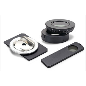 Euromex Kit de polarisation AE.5158, avec petite platine tournante pour platine à chariot croisé, (BioBlue, EcoBlue)