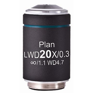 Motic Objektiv LWD PL, CCIS, plan, achromat, 20x/0.3, w.d. 4.7mm (AE2000)