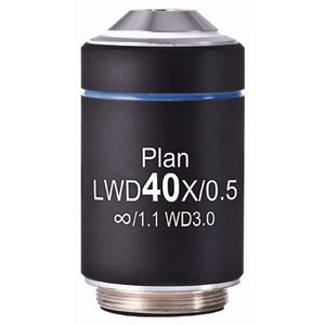 Motic Objektiv LWD PL, CCIS, plan, achro, 40x/0.5, w.d.3.0mm (AE2000)