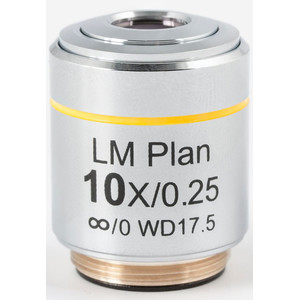 Motic Objektiv LM PL, CCIS, LM, plan, achro, 10X/0.3, w.d.17.5mm (AE2000 MET)