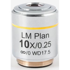 Objectif Motic LM PL, CCIS, LM, plan, achro, 10X/0.3, w.d.17.5mm (AE2000 MET)