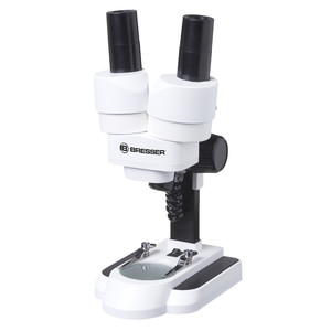 Bresser Junior Microscope à lumière réfléchie et transmise 50x