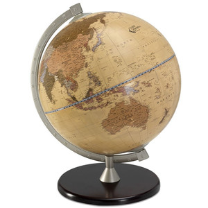 Globe Zoffoli living James Cook (abricot) 33cm