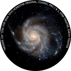 Redmark Diapositive pour le planétarium Sega Homestar - galaxie Messier 101