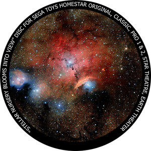 Redmark Dia für das Sega Homestar Planetarium Sternentstehung