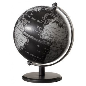 Mini-globe TROIKA Gagarin Matt Black 13cm