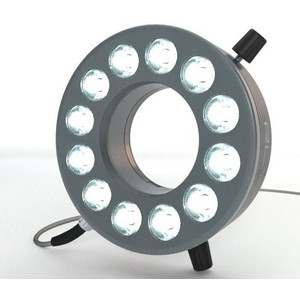 StarLight Opto-Electronics RL12-10s-24V G, Spot, vert (528 nm), Bouchon M12 (4 pôles), Ø 66 mm