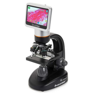 Microscope Celestron TetraView, Touch Screen, 40-400x