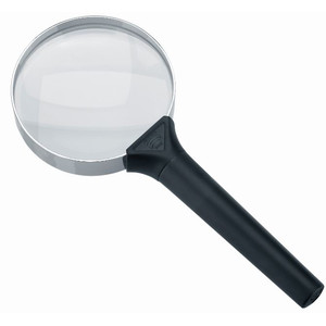 Schweizer Loupe à main Basic-Line CLASSIC, 6D/2,5x/Ø75mm, biconvexe