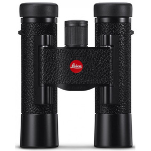 Jumelles Leica Ultravid 10x25, gainées cuir, noir