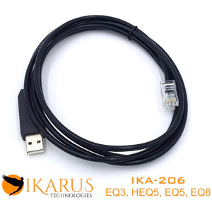 Ikarus Technologies Câble de connexion USB pour montures (EQDir HEQ5,EQ3,EQ8,EQ5)