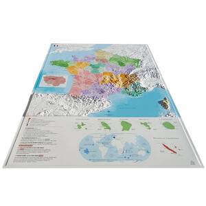 3Dmap Landkarte La France Administrative