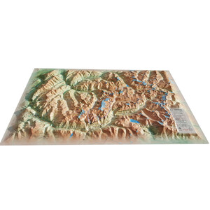 Carte régionale 3Dmap La Vanoise