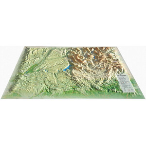 Carte régionale 3Dmap Le Verdon