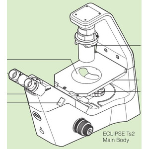 Nikon ECLIPSE Ts2, LED, quintuple, r