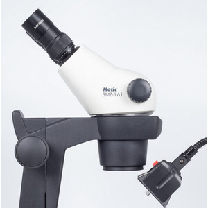 Motic Zoom-Stereomikroskop GM-161, bino, fluo, 7.5-45x, wd 110mm