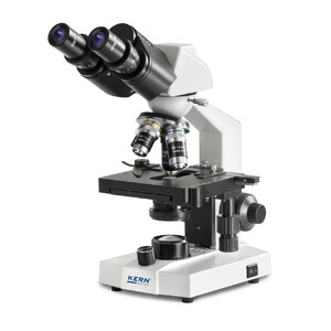 Microscope Kern Bino Achromat 4/10/40, WF10x18, 0,5W LED, recharge, OBS 106