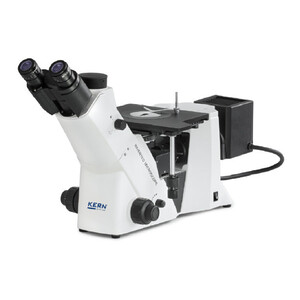 Kern Inverses Mikroskop OLM 171, invers, MET, POL, trino, Inf planchrom, 50x-500x, Auflicht, HAL, 50W