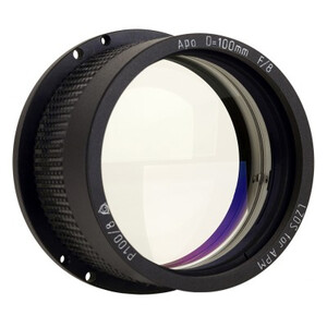 APM AP 100/800 ED Lentilles Triplet dans le support
