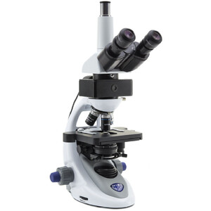 Microscope Optika B-293LD1, LED-FLUO, N-PLAN IOS, 1000x dry, blue filterset, trino