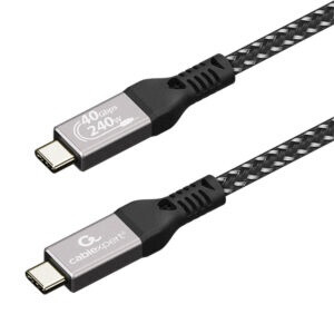 Câble PegasusAstro USB 4.0 Gen 3 Type-C/Typ-C 50cm 3A