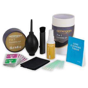 Omegon Kit de nettoyage optique 7 en 1