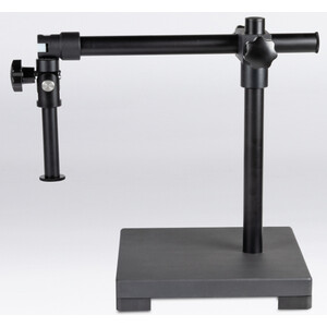 Statif industriel Motic Pieds & Supports (Trépied à bras horizontal, plaque de base, 1 bras, colonne de 400 mm, support de tête de colonne)