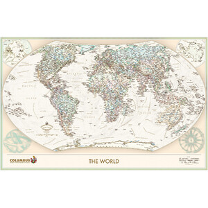 Mappemonde Columbus The World Executive (100x65)