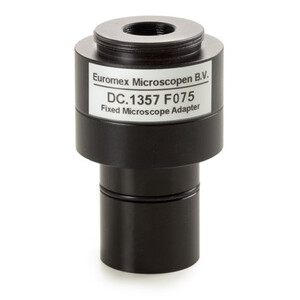 Euromex Kamera-Adapter DC.1357, 0.75x Objektiv, C-mount, f. Ø 23,2mm Tubus, kurzer Schaft