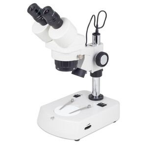 Microscope stéréoscopique Motic Stereomikroskop SFC-11C-N2LED, bino, 20/40x, AL/DL, LED
