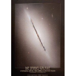 Affiche AstroMedia Die Spindel-Galaxie