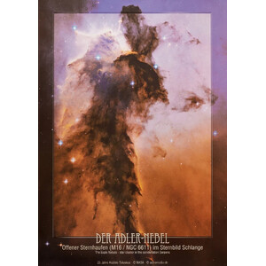 Affiche AstroMedia Der Adler-Nebel