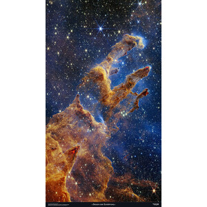 Astronomie-Verlag Poster Säulen der Schöpfung 56cm × 100cm
