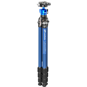 Leofoto Carbon-Dreibeinstativ LY-224C Mr.Y + Ballhead LH-25 R Y Blue