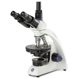 Euromex Microscope BioBlue, BB.4243-P-HLED, trino, polarisation, DIN, 40x-600x, 10x/18, LED, 1W
