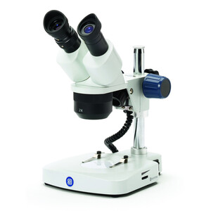 Microscope stéréoscopique Euromex Stereomikroskop ED.1402-P, EduBlue 2x / 4x