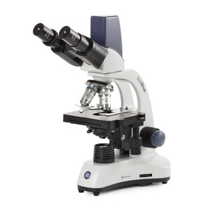 Euromex Mikroskop EC.1157, bino, digital, 40x-1000x, DL, LED, 10x/18 mm, X-Y-Kreuztisch, 5 MP