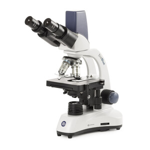 Euromex Mikroskop EC.1657, bino, digital, 40x-600x, DL, LED, 10x/18 mm, X-Y-Kreuztisch, 5 MP