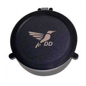 DDoptics Flip Cap schwarz - 40mm für Okular (für 2,5-15x50 & 5-30x50)