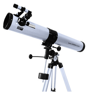Seben 76/900 EQ2 Reflektor Teleskop Spiegelteleskop Fernrohr Astronomie (Fast neuwertig)