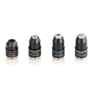 Kern Objectifs, OBB-A1562, e-plan, achro, 4x/0,1, w.d. 14,5mm, anti-fongique