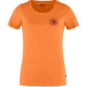 Fjällräven 1960 Logo T-Shirt W, 206 orange épicé, M