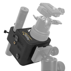Omegon Montierung Segugio Tracker Set mit Kugelkopf, Deluxe Polhöhenwiege und Polsucher
