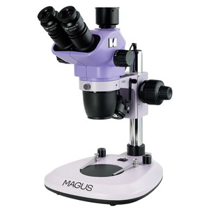 MAGUS Zoom-Stereomikroskop 8T 6.5x-55x trino Greenough 3W LED