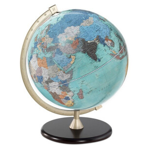 Globe Zoffoli living James Cook Acquamarina 33 cm