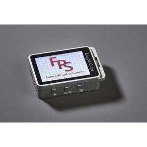 FPS Loupe électronique Magic Loupe Cube – compacte, zoom de 7x à 19x, lumière UV et écran de 2,4 pouces, carte SD incluse