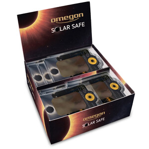 Filtres solaires Omegon Solar Safe Easy Cam Filter en présentoir de 50 pièces