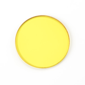Euromex Des filtres jaune, 32 millimètres. Diamètre