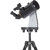 Omegon MightyMak 80 Maksutov Telescope – Compact For Astronomy & Nature Observation, Includes Tripod